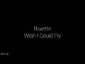 Roxette - Wish I Could Fly (lyrics)