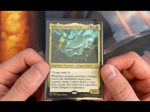 Miirym, Sentinel Wyrm. Go Big and Go Dragon! Dragons Everywhere! MTG EDH Deck. Power 7. Bracket 3.