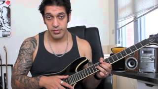 How to play &#39;A Gunshot To The Head Of Trepidation&#39;  by Trivium Guitar Solo Lesson