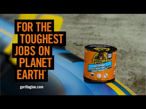 How to Repair an Inflatable with Gorilla Waterproof Patch & Seal Tape