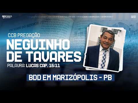CCB NEGUINHO DE TAVARES - BDD MARIZÓPOLIS PB