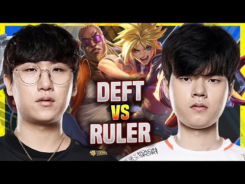 GEN RULER LUCIAN vs HLE DEFT EZREAL! - GEN Ruler Plays Lucian ADC vs HLE Deft Ezreal!