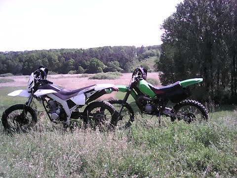KAWASAKI KX 90 vs ROMET CRS 125