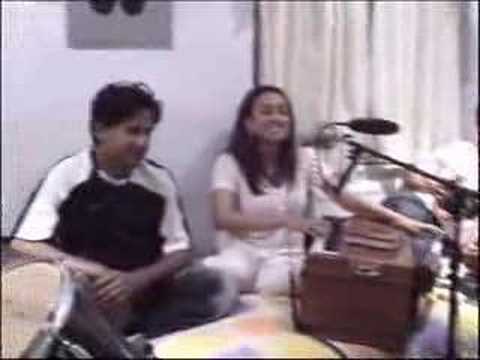 kawali style nazrul song by suzana ansar in studio in london
