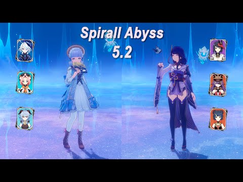 Ayaka | Raiden | Spiral Abyss 5.2 Floor 12 | Genshin Impact