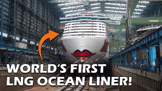 The construction of LNG POWERED AIDAnova - Cruise Ship - CINEMATIC TIM
