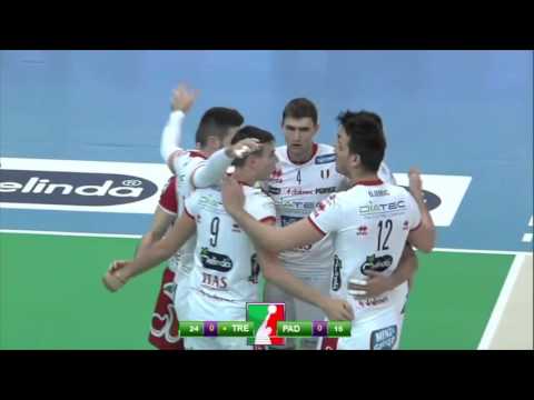 Highlights 2g : Diatec Trentino - Tonazzo Padova 3-1