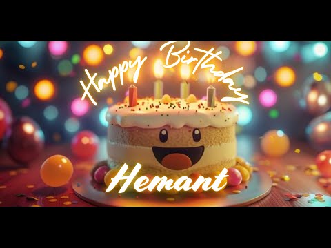 Hemant Happy Birthday | Birthday Songs with name | Birthday Reel | Janmdin | #Ad4beloved