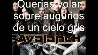 Avalanch-Alas de cristal (letra)