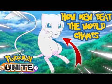 How Talibobo Used Mew To Beat The World Champions (Pokemon UNITE)