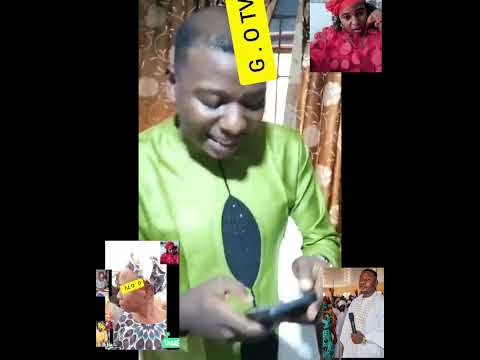 Àgbàlá Gabriel with baba Steve Pelemo Boro boro house.