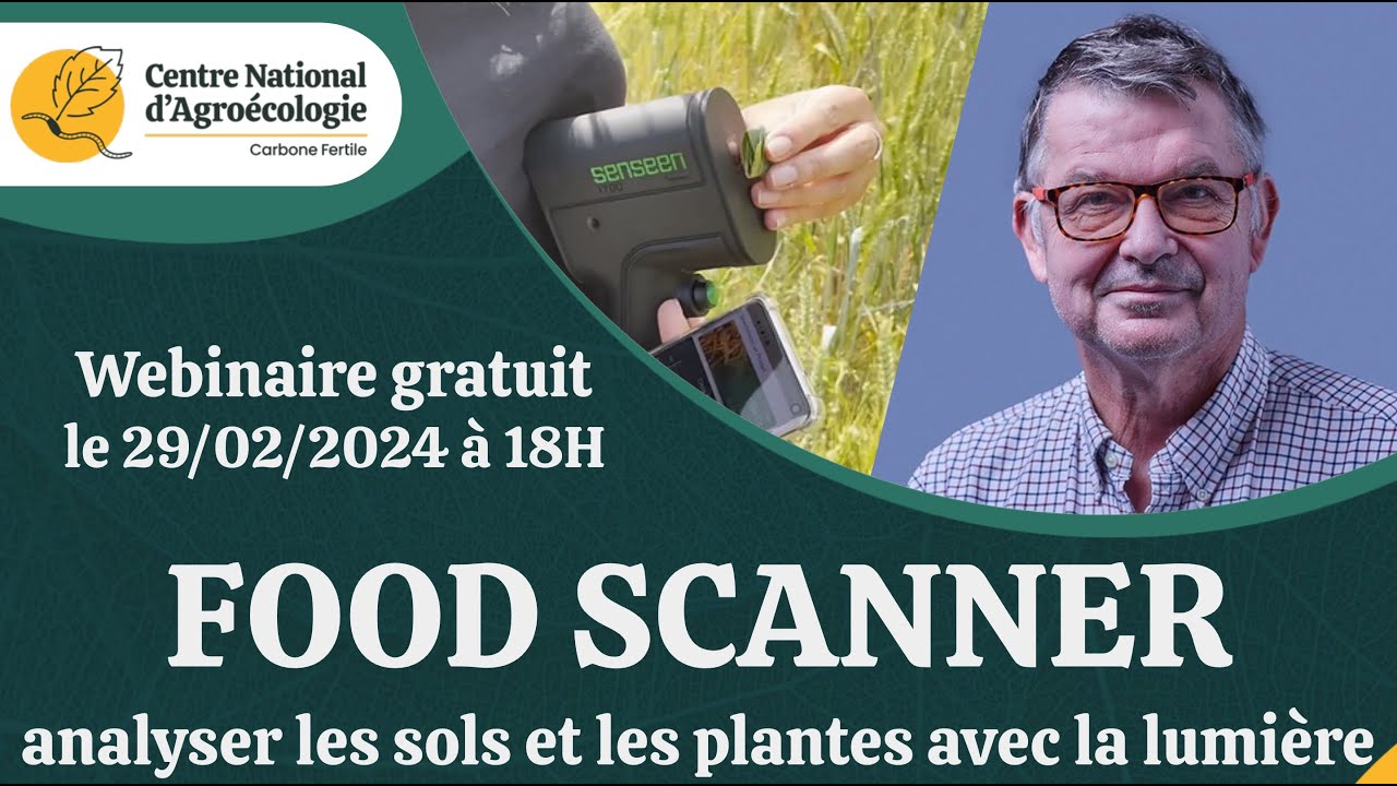 Mesurer la santé des cultures avec le Food Scanner, Philippe Cousin - CNA