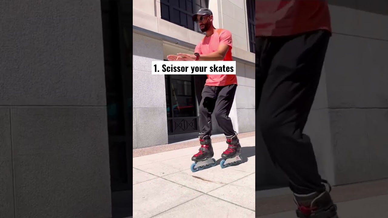 How to Turn on Your Skates in 3 Easy Steps 🤯 #skating #tutorial #tips #shorts