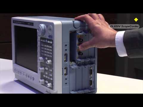 DL850V ScopeCorder Vehicle Edition for Development of New Transportation Technologies