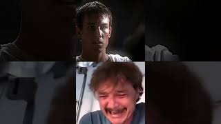 Pedro Pascal crying to Julius Caesar&#39;s death