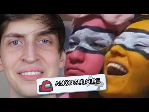 os incríveis vídeos de AMONG US na vida real