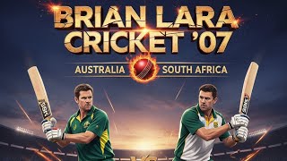 🇦🇺 Australia 🆚️ South Africa 🇿🇦 — CHASED 36 in 2.2 Overs! 😱 | Brian Lara Cricket 07 (PS2 Gameplay)