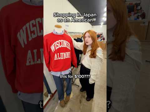 Clothes Shopping as an American in Japan Struggles 🫠
