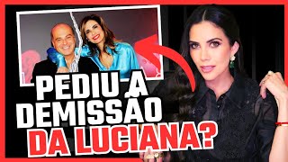 DEMITIDA! MULHER DO DONO, DANIELA ALBUQUERQUE TERIA PEDIDO A DEMISSÃO DE LUCIANA GIMENEZ DA REDE TV!