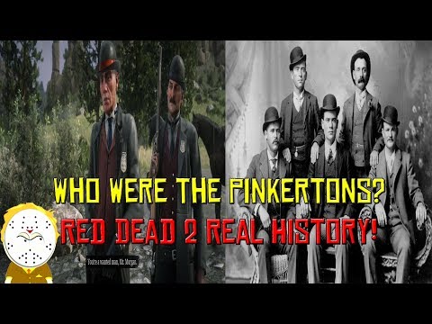Red Dead Redemption 2 Real History Who Were The Pinkertons? ( Spoilers )