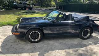 1987 Porsche 911 Carrera Cabriolet Walk Around