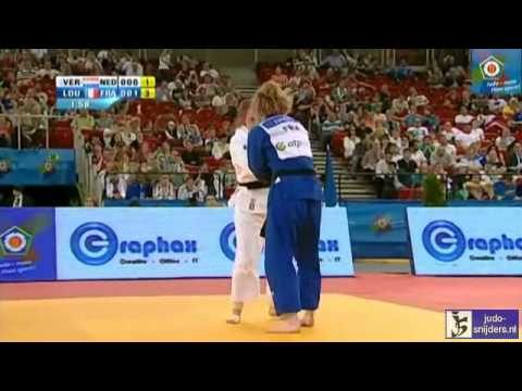 Judo 2013  European Championships Teams: Verkerk (NED) - Louette (FRA) [-70kg] final