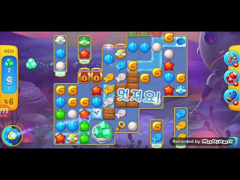fishdom game / level 8451 / It is like the ads? / thank you 피쉬돔 / 모바일 게임 / 중독성 있는 게임 / 미니 게임