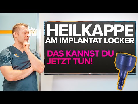Zahnfleischformer nach Implantatfreilegung verloren! Was zuhause tun? Wann zum Zahnarzt?