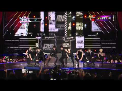 [HD] 121011 Super Junior @ M Countdown Smile Thailand