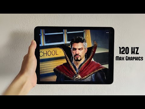 Marvel Future Revolution Max Graphics 120 FPS on Ipad Pro (M1 Chip)
