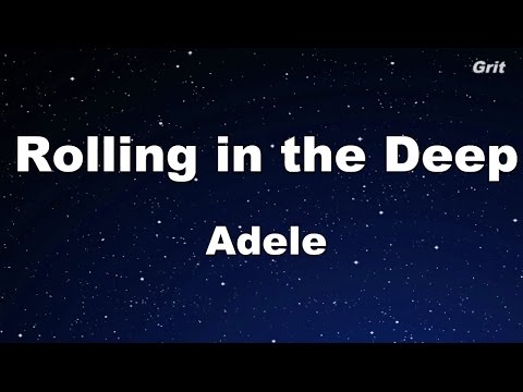 Rolling in the Deep - Adele Karaoke【With Guide Melody】
