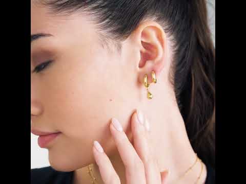 Dvojitý pozlacený náhrdelník Tear Drop Perfect BPC37