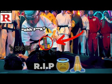when cobra kai's sekai taikai f*****g KILLED someone..💀