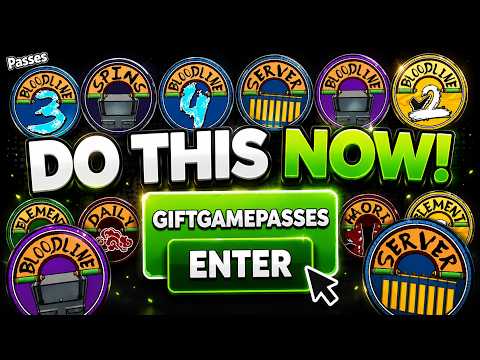 DO THIS NOW BEFORE GONE! How To Get SHINDO LIFE Gamepasses Without Robux..?!