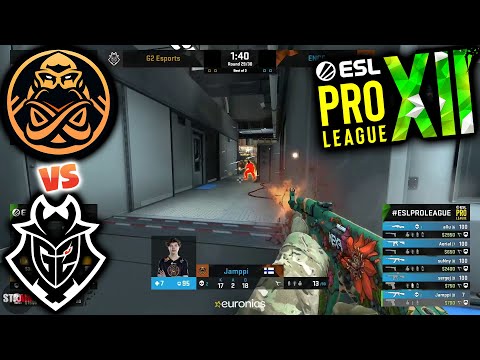 ENCE ON FIRE!! 🇫🇮 ENCE vs 🇫🇷 G2 TRAIN HIGHLIGHTS - ESL Pro League Season 12 Europe