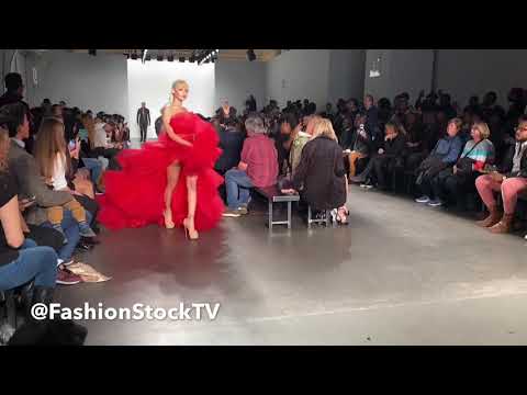 Greylingpurnell - 1 min recap from Runway show at NYFW F/W20 - Bon Chancé showcase at Pier59 Studios