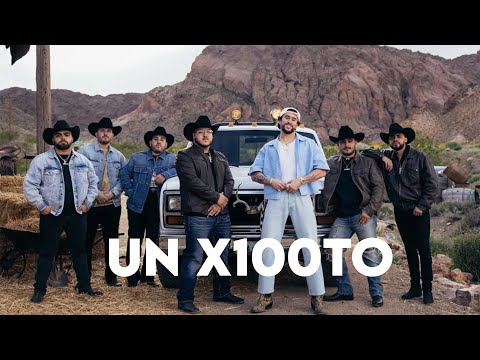 Grupo Frontera x Bad Bunny - un x100to (Official Video)(Letra) "me queda 1 porciento"