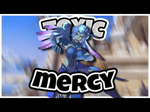THAT TIME I RAN INTO A TOXIC MERCY (overwatch 2)