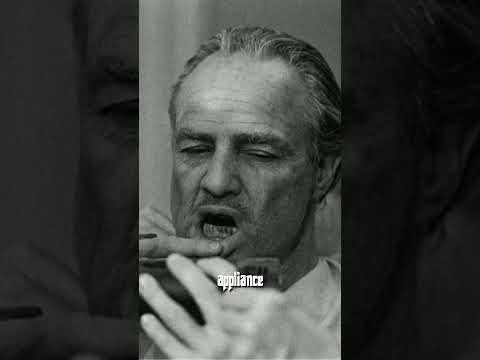 Where Marlon Brando Got Those Jowls in The Godfather #shorts