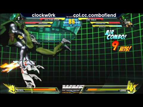 WNFAE 9/7/11 - MVC3 - clockwork vs combofiend winners finals