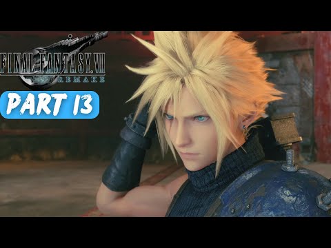 FINAL FANTASY VII REMAKE Walkthrough Part 13 (No Commentary)