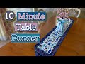 10 Minute Table Runner Brand New The Sewing Room Channel