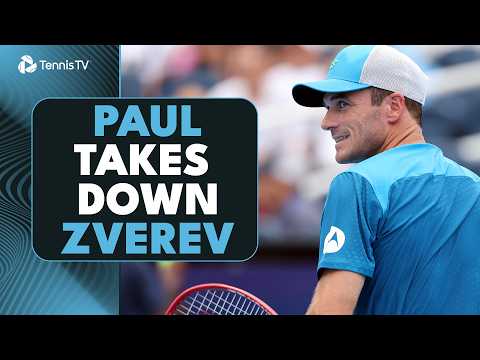 Tommy Pauls Takes Down Top Seed Alexander Zverev | Cincinnati 2026 Highlights