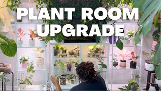 Setting up my new IKEA shelf + Houseplant Styling