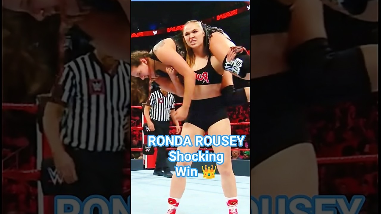 Rousey in Control… THEN Becky Lynch RETURNS! 😱🔥#mma #shorts