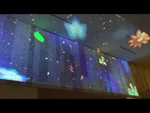 食物学科 プロジェクションマッピング「KOTAKA」
