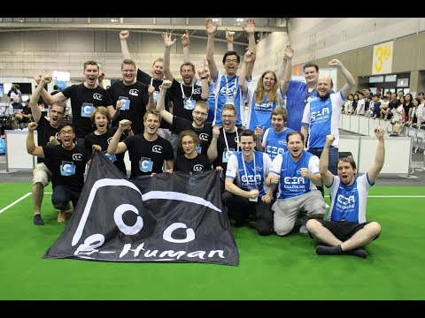 RoboCup 2017 Champions Cup Final - B-Human vs. Nao Team HTWK