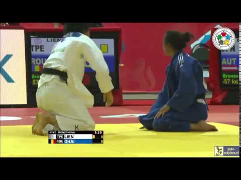 Judo 2014 Grand Slam Tyumen: Lien (TPE) - Ohai (ROU) [-57kg] bronze