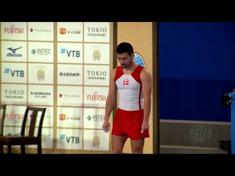MATTHIESEN Adam (DEN) M - 2019 Trampoline Worlds, Tokyo (JPN) - Qualification Tumbling R1