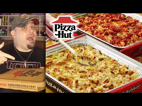 Pizza Hut Oven-Baked Pastas Review (Chicken Alfredo & Italian Meats)